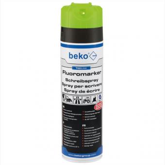 beko TecLine Fluoromarker Schreibspray, 500 ml, leuchtgrün 