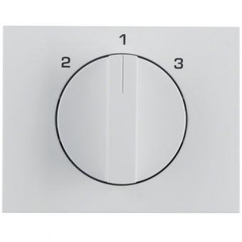 Berker Zentralstück für 3-Stufenschalter ohne 0-Stellung (polarweiß) 