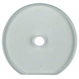 Berker Glasabdeckendplatte für Drehschalter/-taster (Glasserie klar) 
