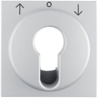 Berker Zentralstück für Jalousie-Schlüsselschalter/-taster (alu) 