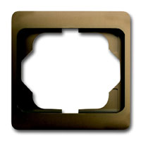 Abdeckrahmen alpha exclusive, 1-fach (bronze) 