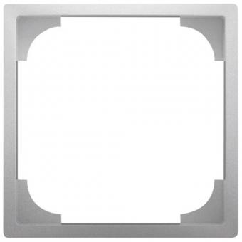 Busch-Jaeger Zwischenring mit Abdeckplatte 55 x 55 mm (Edelstahl) 