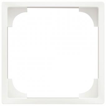 Busch-Jaeger Zwischenring mit Abdeckplatte 55 x 55 mm (studioweiß matt) 