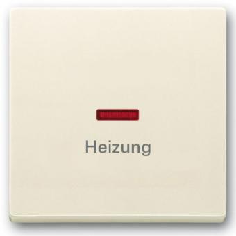 Busch-Jaeger Wippe mit Aufdruck Heizung (elfenbeinweiß) 