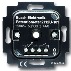 Busch-Elektronik-Potenziometer-Einsatz 2112 U-101, für 1-10V DC 