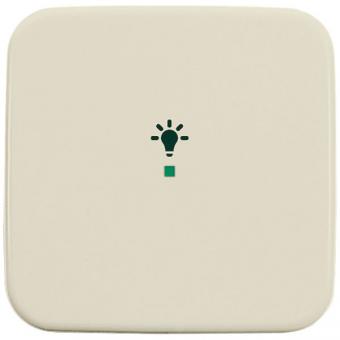Wippe 1-fach, mit Symbol "Licht" für Busch-free@home® Busch-Duro 2000® SI (weiss) 