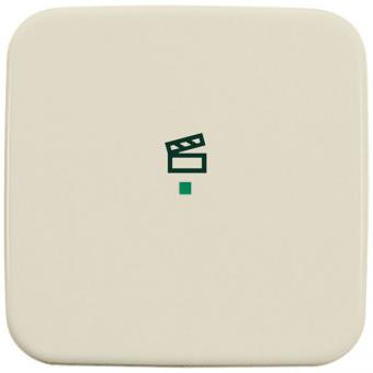Wippe 1-fach, mit Symbol "Szene" für Busch-free@home® Busch-Duro 2000® SI (weiss) 