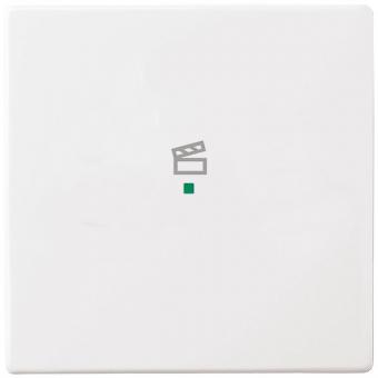 Wippe 1-fach, mit Symbol "Szene" für Busch-free@home® future® linear (studioweiß) 