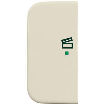 Wippe 2-fach links, mit Symbol "Szene" für Busch-free@home® Busch-Duro 2000® SI (weiss) 
