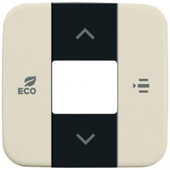 Zentralscheibe für Fan Coil-Regler für Busch-free@home® Reflex SI (alpinweiß) 
