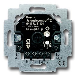 Busch-Jalousiecontrol® II-Einsatz 6411 U/S-101 