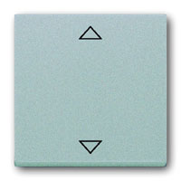 Bedienelement für Busch-Jalousiecontrol II (alusilber) 