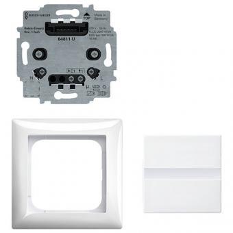 Busch-flexTronics-Komfortschalter® flex Komplettset mit Relais-Einsatz 
