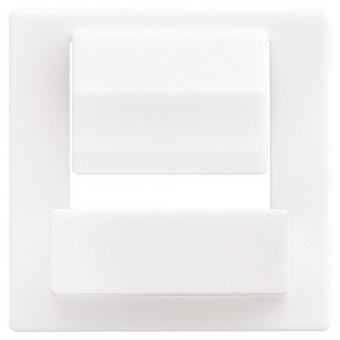 Busch-Jaeger Zentralscheibe für Busch-powerDock  (studioweiß) 