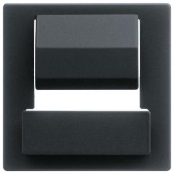Busch-Jaeger Zentralscheibe für Busch-powerDock (schwarz matt) 