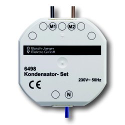 Kondensator-Set 6498 - Für Jalousie-Basis-Einsatzes 6418 U 