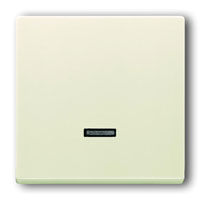 Bedienelement für z.B. Tastdimmer (elfenbeinweiß) 