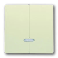 Bedienelement für Busch-Memory-Seriendimmer (elfenbeinweiß) 