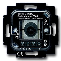 Busch-Memory-Seriendimmer 6565 U, 40W - 315W 
