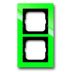 Abdeckrahmen Busch-axcent, 2-fach (grün) 