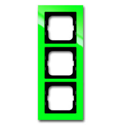 Abdeckrahmen Busch-axcent, 3-fach (grün) 