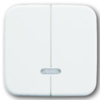 Bedienelement für Busch-Memory-Seriendimmer (alpinweiß) 