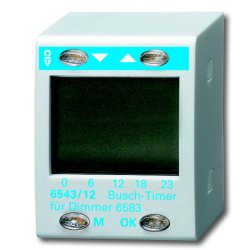 Busch-Timer Bedienelement für Universal-Zentraldimmer 6583 