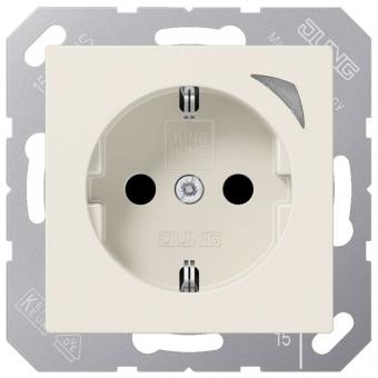JUNG HOME SCHUKO® Steckdose, Safety+, weiß 