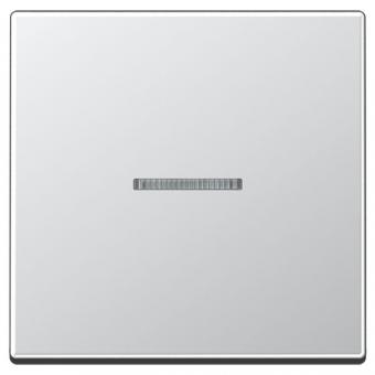 JUNG HOME Taster 1fach, aluminium 