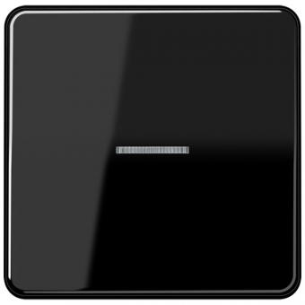 JUNG HOME Taster 1fach, schwarz 