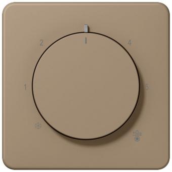 Jung Abdeckung für Thermostat (gold-bronze) 