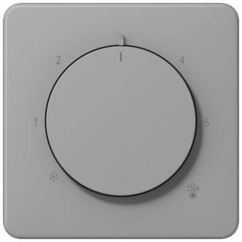 Jung Abdeckung für Thermostat (grau) 