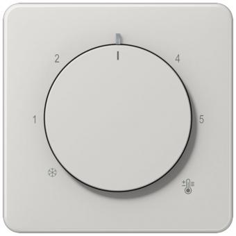 Jung Abdeckung für Thermostat (lichtgrau) 