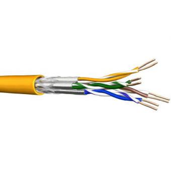 Draka Communication Cable, Datenkabel Cat.7, 4P, S/FTP, 4x2xAWG23, orange, 1000m Trommel 