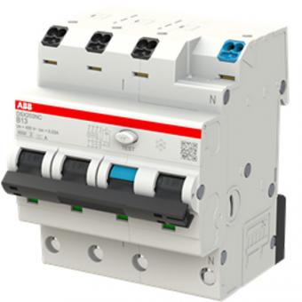 ABB FlexLine® FI/LS-Schalter DSX203NCA, 6kA, 3P+N, Typ A, B13A, 30mA, 4polig 