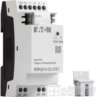 Eaton easyE4 Transistor Ein-/Ausgang, 0,5 A, 24 V DC, 4E/4A (Transistor) 