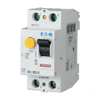 Eaton FI-Schutzschalter PXF-25/2/03-A, 25A, 0,3A, Typ A, 2polig 