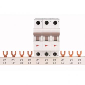Eaton Z-GV-10/3P-3TE - Phasenschiene 3polig, Länge 1000mm, 10mm²; KÜRZBAR 