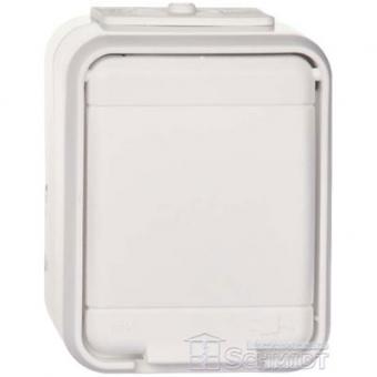 ELSO Aqua Top, Steckdose 1-fach, Steckklemme, IP44, reinweiß 