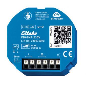 Eltako Funk-Universal-Dimmaktor FD62NP-230V, ohne N-Anschluss 