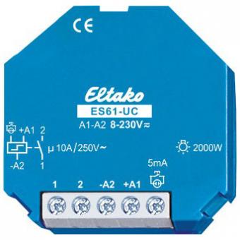eltako ES61-UC, 8..230 V, Stromstoßschalter - 1 Schließer 