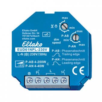 eltako EUD61NPL-230V Universal-Dimmschalter ohne N 