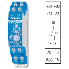 eltako MFZ12DX-UC - Analoges Multifunktions-Zeitrelais 