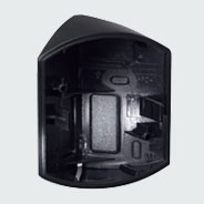 ESYLUX RC Ecksockel für Bewegungsmelder, schwarz 