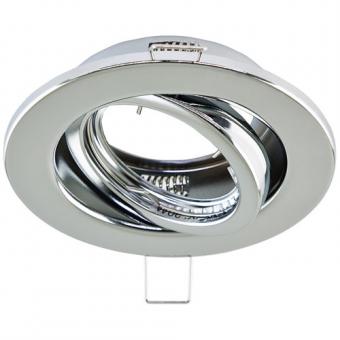 EVN Einbauleuchte, schwenkbar 25°, GX5,3, 12V, 50W, chrom, IP20 