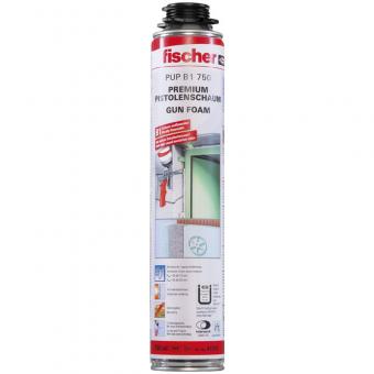 Fischer 1K Premium Pistolenschaum PUP B1 750, 750 ml 