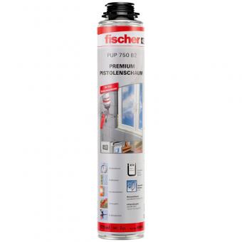 Fischer 1K Premium Pistolenschaum PUP B2 750, 825 ml 