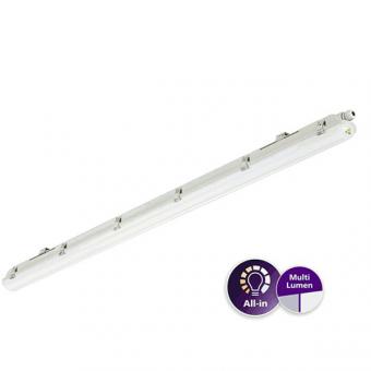 Philips LED-Feuchtraumleuchte WT065C, Multi-Lumen, 53W/30W, Länge 1507mm 