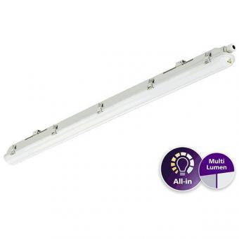 Philips LED-Feuchtraumleuchte WT065C, Multi-Lumen, 42W/23W, Länge 1207mm 