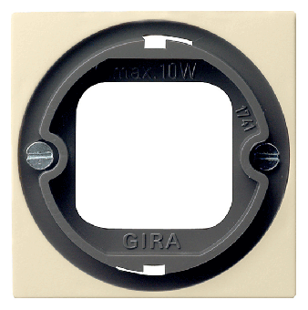 Gira Abdeckung mit Bajonettverschluss für Lichtsignal (cremeweiß, glänzend) 